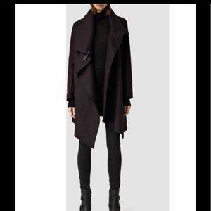 All saints city monument coat oxblood.